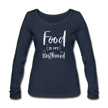 Beste Freunde Geschenke Langarmshirt - Essen ist mein bester freund
