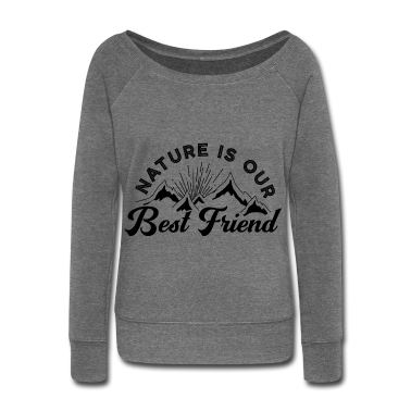 Beste Freunde Geschenke Langarmshirt - Natur ist der beste Freund