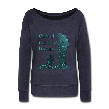 Beste Freunde Geschenke Langarmshirt - Mein Hund (einer meiner besten Freunde)