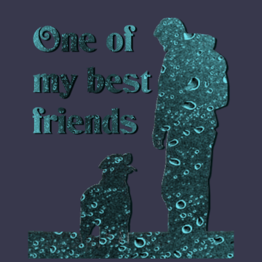 Motiv Mein Hund (einer meiner besten Freunde)