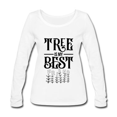 Beste Freunde Geschenke Langarmshirt - Bäume sind die Besten Freunde