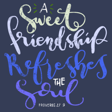 Motiv Beste Freunde bibelvers