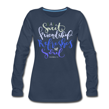 Beste Freunde Geschenke Langarmshirt - Beste Freunde bibelvers