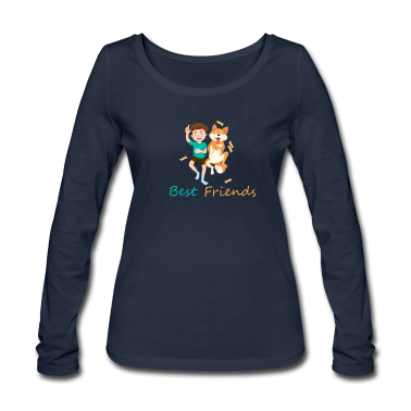 Beste Freunde Geschenke Langarmshirt - Beste Freunde Shiba