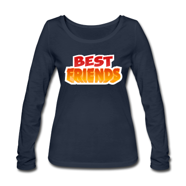 Beste Freunde Geschenke Langarmshirt - best friends | beste freunde