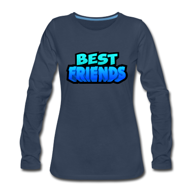 Beste Freunde Geschenke Langarmshirt - best friends | beste freunde