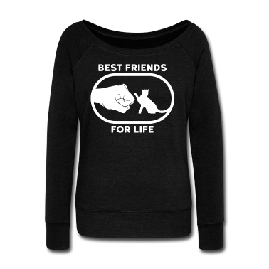 Beste Freunde Geschenke Langarmshirt - Katzen Beste Freunde