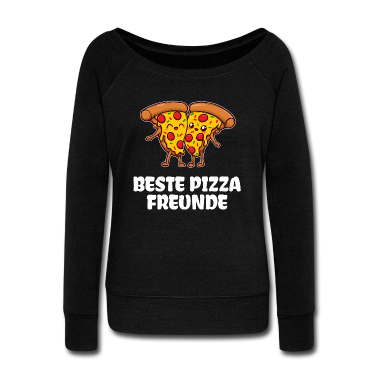 Beste Freunde Geschenke Langarmshirt - Beste Pizza Freunde