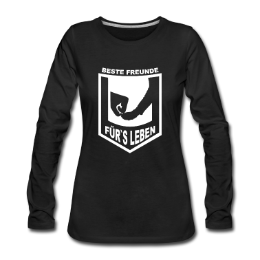 Beste Freunde Geschenke Langarmshirt - Beste Freunde - Hund