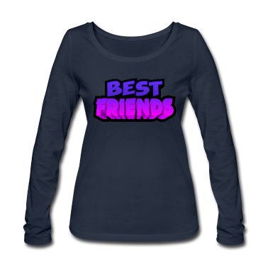 Beste Freunde Geschenke Langarmshirt - best friends | beste freunde