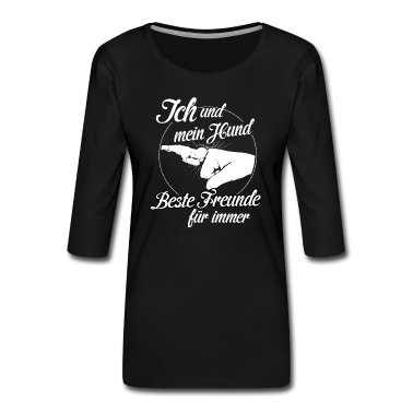 Beste Freunde Geschenke Langarmshirt - Hund bester Freund