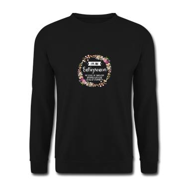 Beste Freunde Geschenke Pullover - Ich bin ein Unternehmer, von dem mein Sarkasmus abhängt
