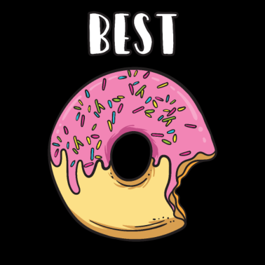 Motiv Beste Freunde Best Donut Geschenk