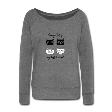 Beste Freunde Geschenke Pullover - Katze bester Freund