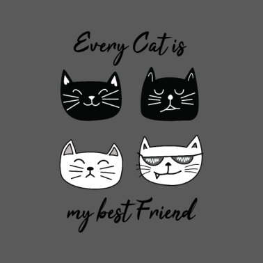 Motiv Katze bester Freund