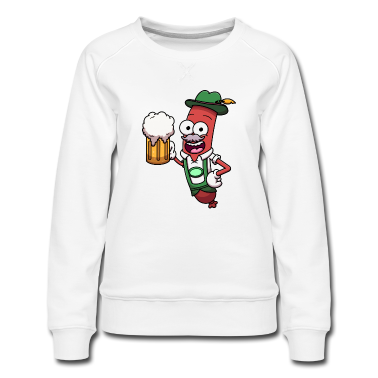 Beste Freunde Geschenke Pullover - Oktoberfestwurst mit Bier
