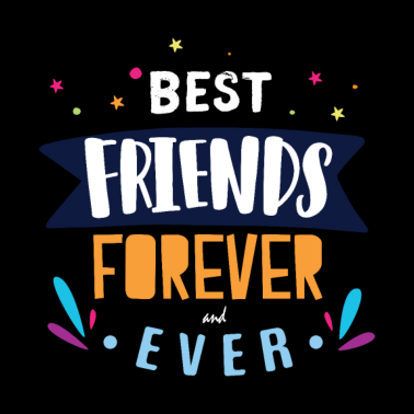 Motiv Beste freunde forever