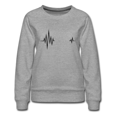 Beste Freunde Geschenke Pullover - Dein Text Puls, Frequenz, Herzfrequenz, I love you