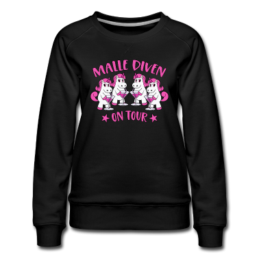 Beste Freunde Geschenke Pullover - Malle Diven On Tour Mallorca Sprüche Einhorn Party