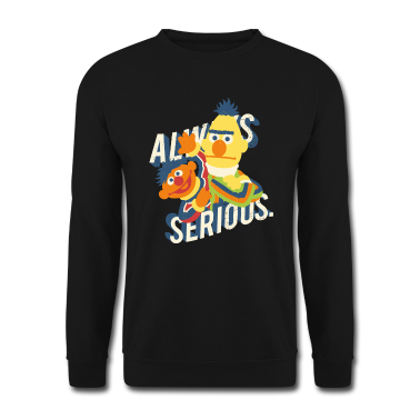 Beste Freunde Geschenke Pullover - Sesamstraße Always Serious