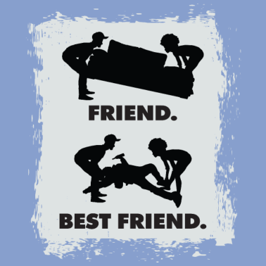 Motiv Beste Freunde