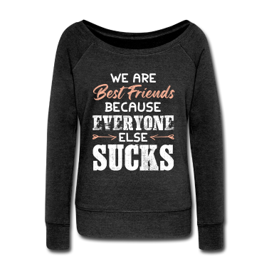 Beste Freunde Geschenke Pullover - wir sind beste freunde