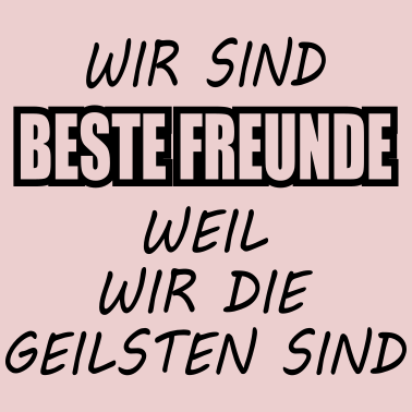 Motiv Beste Freunde