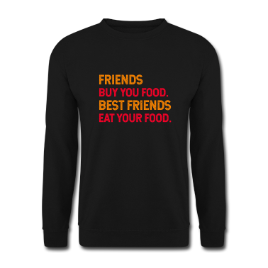 Beste Freunde Geschenke Pullover - freunde, beste freunde, beste, freundschaft essen