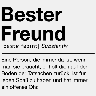 Motiv Bester Freund