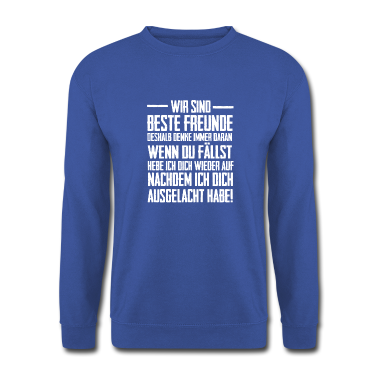Beste Freunde Geschenke Pullover - Wir sind beste Freunde