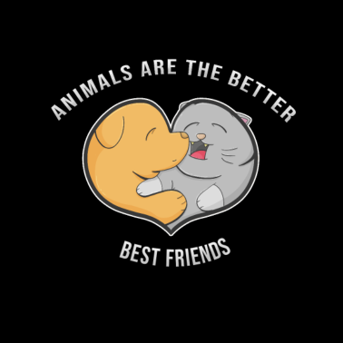 Motiv Tiere beste Freunde Tierfreunde besten Freunde