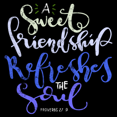 Motiv Beste Freunde bibelvers