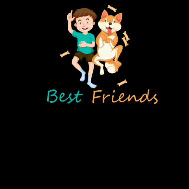 Motiv Beste Freunde Shiba