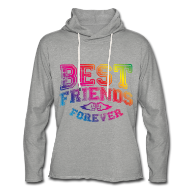 Beste Freunde Geschenke Hoodie - beste freunde bunt