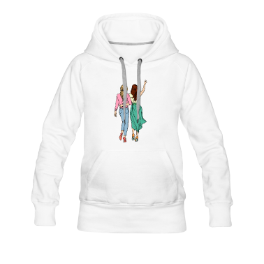 Beste Freunde Geschenke Hoodie - Beste Freunde Freundin