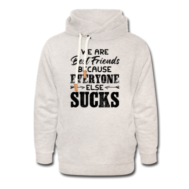 Beste Freunde Geschenke Hoodie - wir sind beste freunde