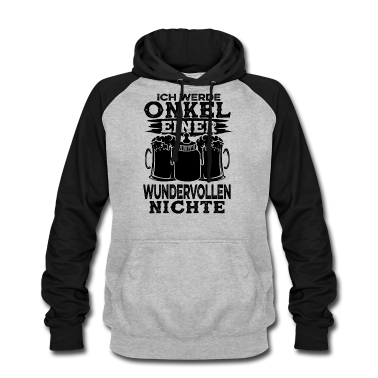 Beste Freunde Geschenke Hoodie - Ich werde Onkel einer Nichte Patenonkel Loading