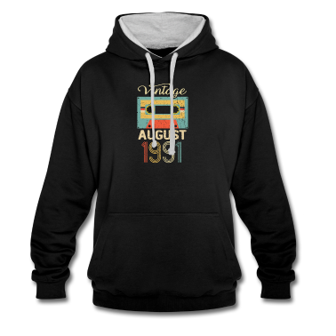 Beste Freunde Geschenke Hoodie - Geschenk 30. Geburtstag 1991 August 30 Jahre