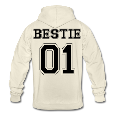 Beste Freunde Geschenke Hoodie - BESTIE 01 - BLACK EDITION
