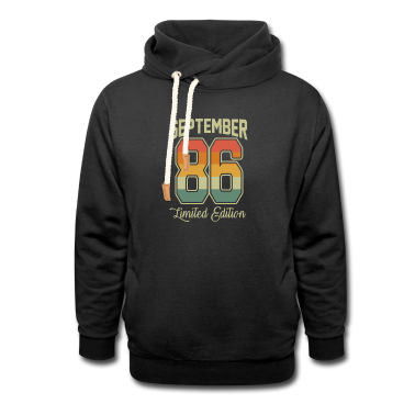 Beste Freunde Geschenke Hoodie - Vintage 35. Geburtstags September 1986 Sportler
