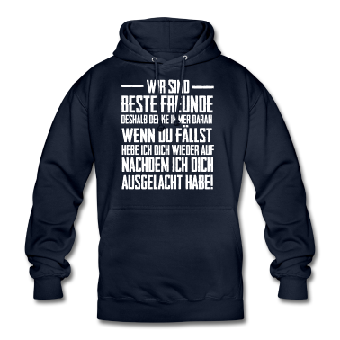 Beste Freunde Geschenke Hoodie - Wir sind beste Freunde