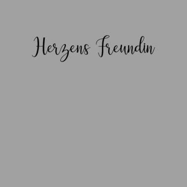 Motiv Herzens Freundin