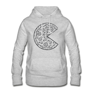 Beste Freunde Geschenke Hoodie - Pizza Love Couple Part 2