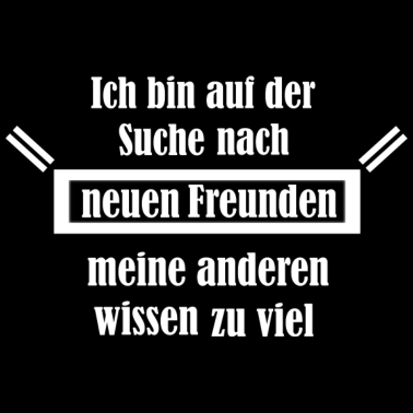 Motiv Auf der Suche nach Freunde | neue Freunde