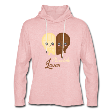 Beste Freunde Geschenke Hoodie - Chocolate Heart