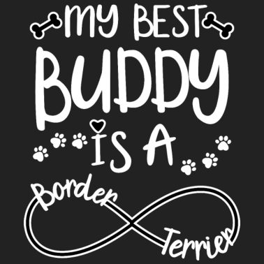 Motiv Mein bester Freund ist ein Border Terrier