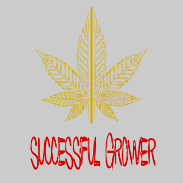 Motiv successful Grower Cannabis / Hanf / Cannabisblatt