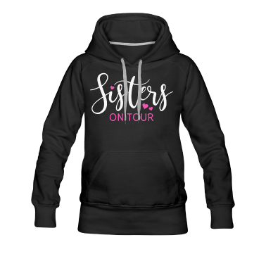 Beste Freunde Geschenke Hoodie - Schwester Schwestern Spruch Mädels Sisters on tour