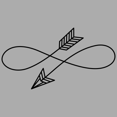 Motiv Infinity Pfeil, Beste Freunde, Liebe Freundin, Fun