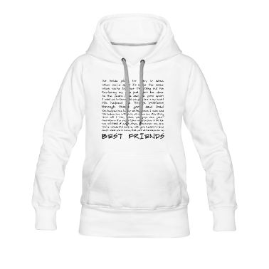 Beste Freunde Geschenke Hoodie - Best friends